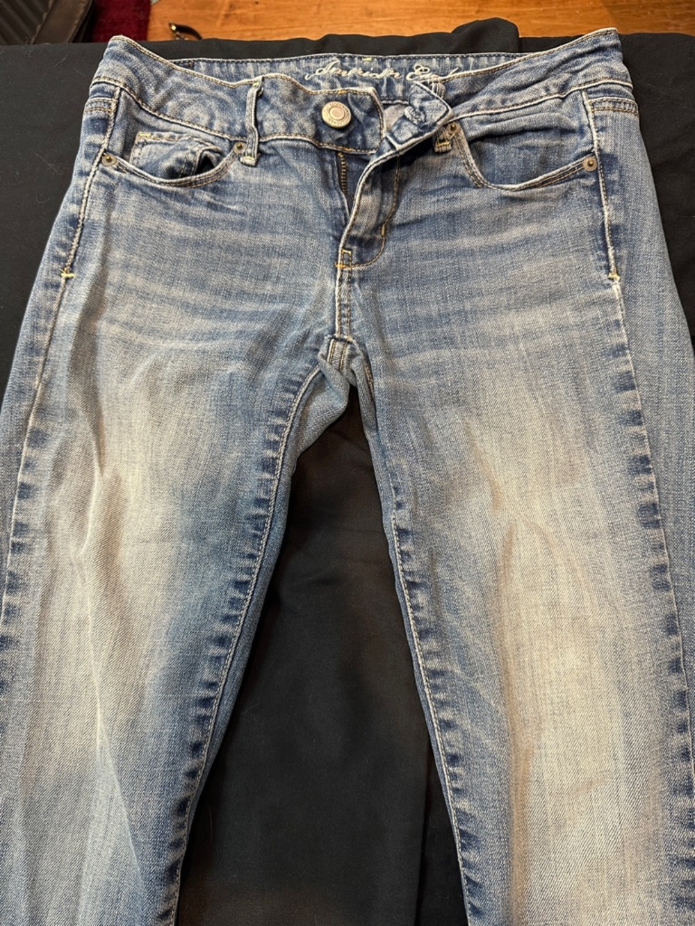 American Eagle Outfitters Light Blue Skinny Jeans
